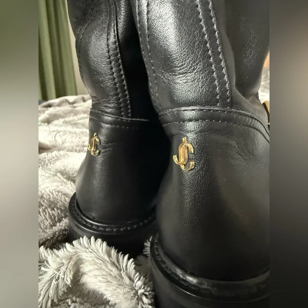 Jimmy Choo Leather Boots - Picture 7 of 12
